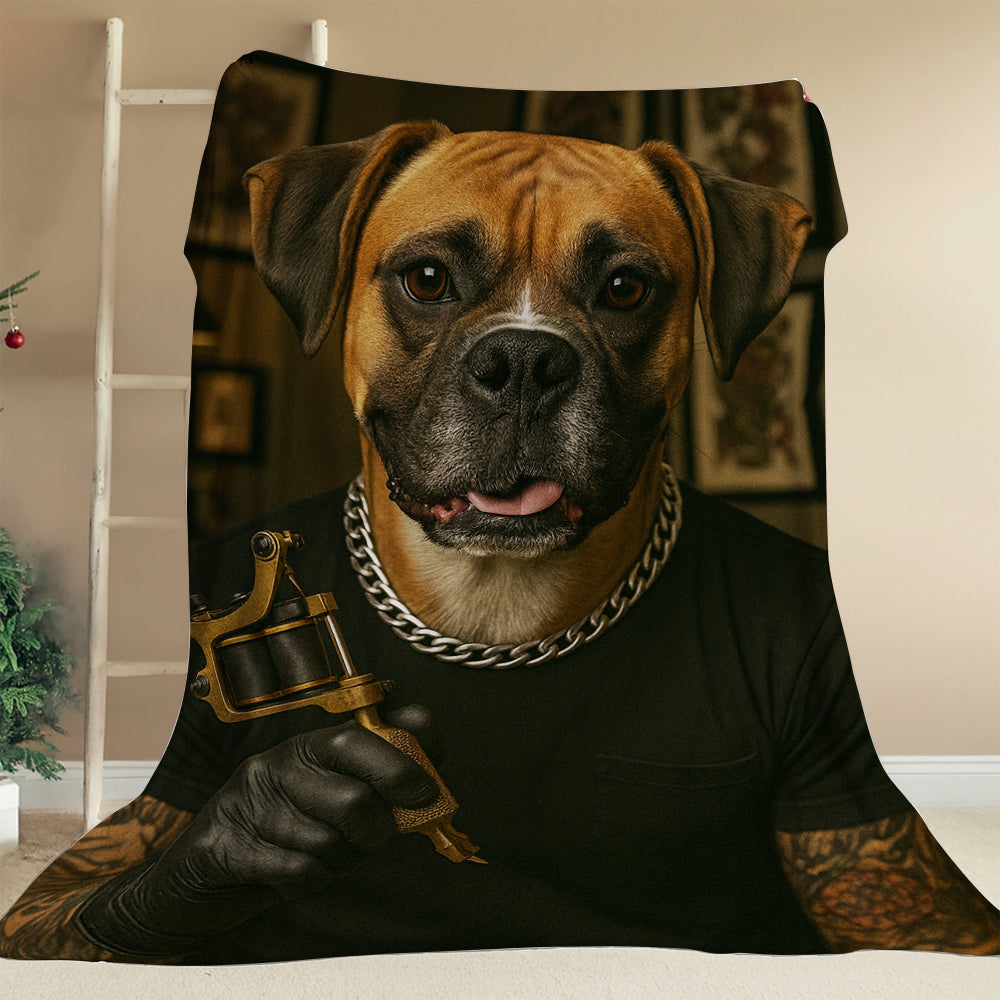 Custom Photo Tatoo Artist Dog Gift For Dog Lovers