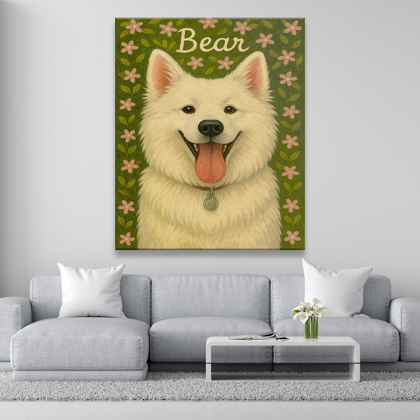 Custom Dog Portraits From Photo From Photo