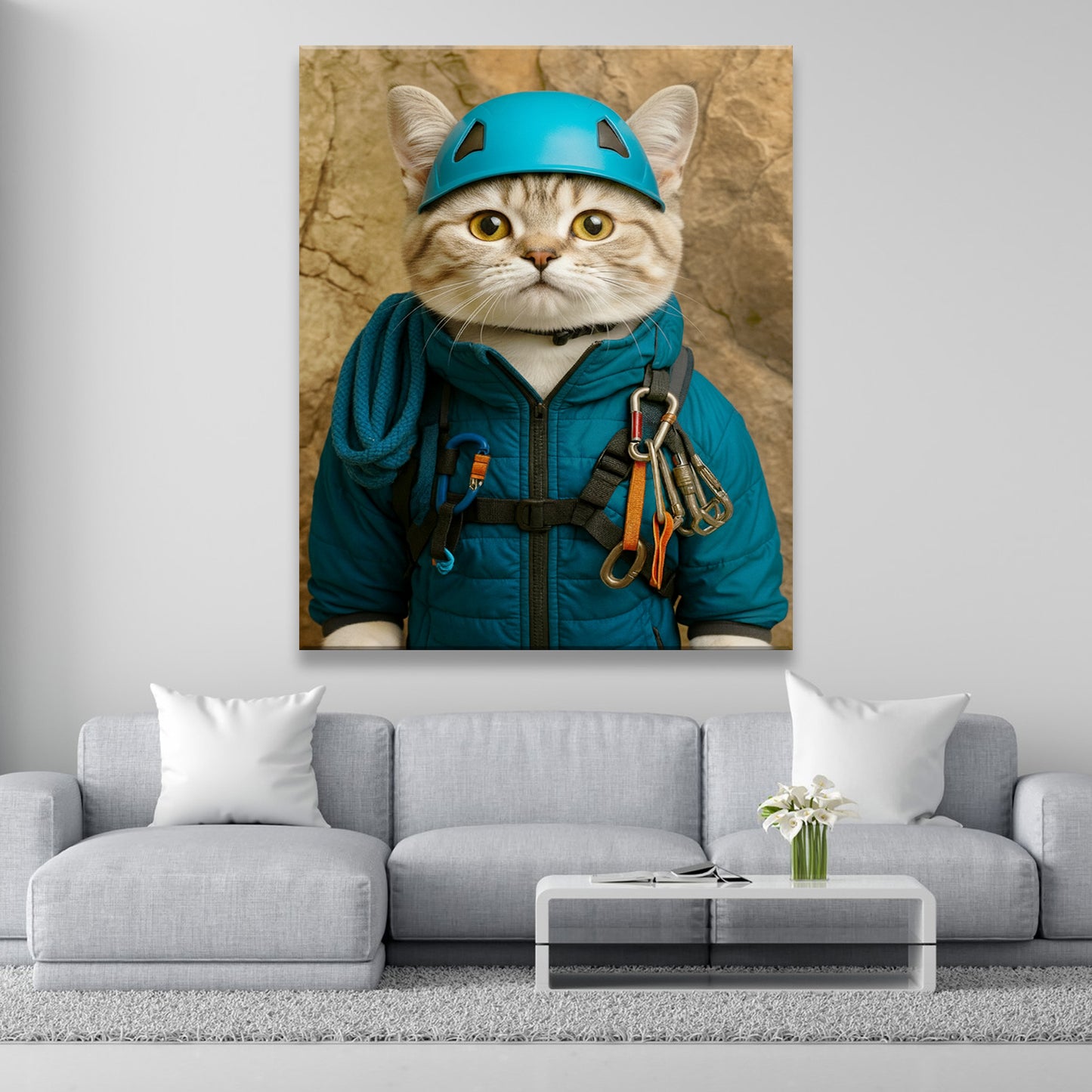 Custom Photo Climber Canvas Canvas Gift For Canvas Lovers