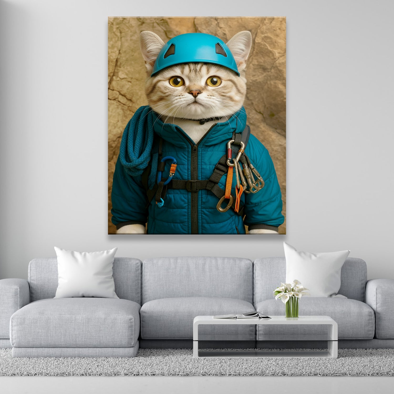 Custom Photo Climber Canvas Canvas Gift For Canvas Lovers