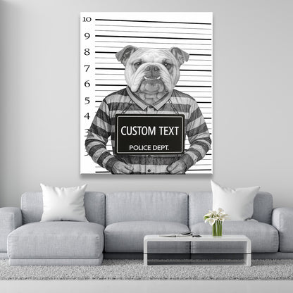 Custom Photo Dog Wanted By Pawlice Canvas _ Gifts For Dog Lovers
