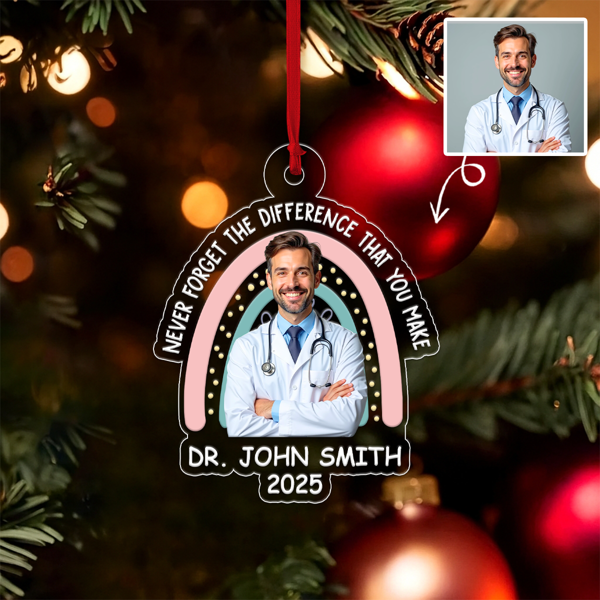 Custom Photo Anh Name Nurse And Doctor