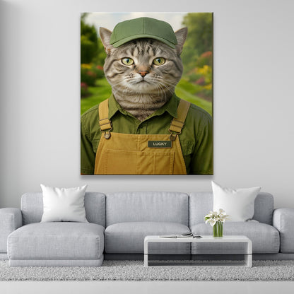 Custom Photo Gardener 2 Canvas Canvas Gift For Canvas Lovers