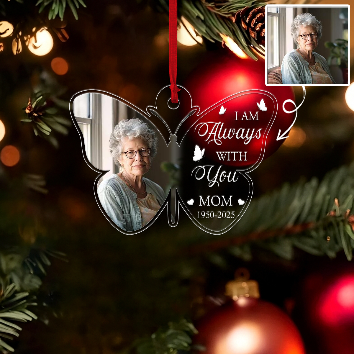 Custom Photo Mom Memorial