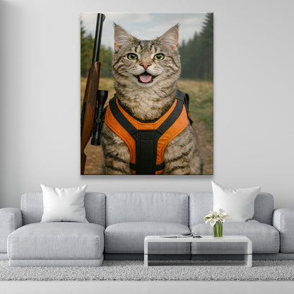 Custom Photo Hunter Canvas Gift For Canvas Lovers