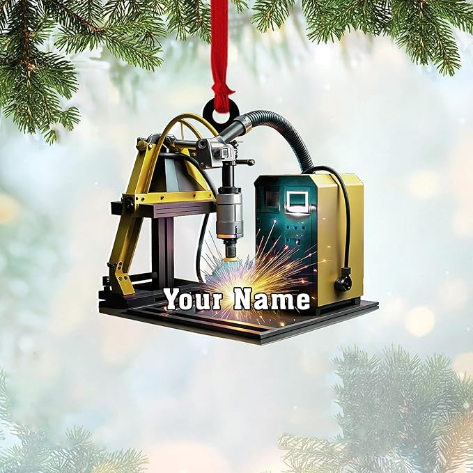 Custom Welder Tool 2 Christmas Ornament