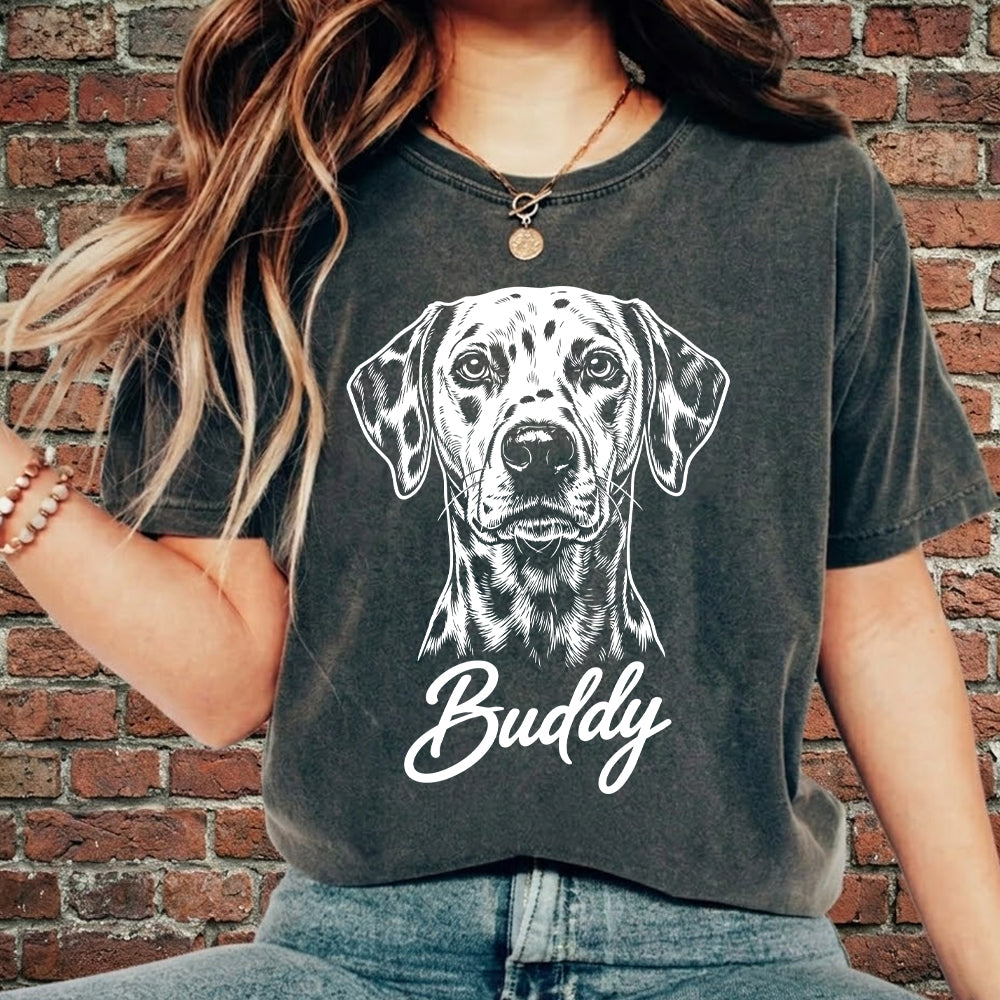 Custom Photo Dog Wash Shirt, Personalized Pet Unisex T-Shirt, Custom Dog Portrait Shirt Gift For Dog Lover THUC99