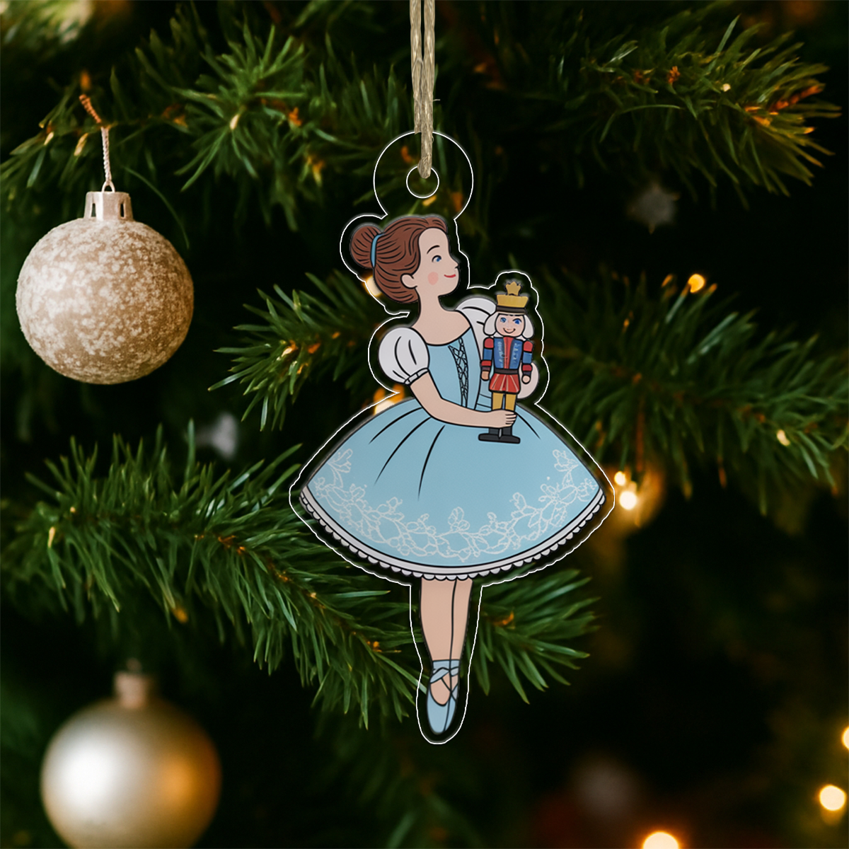 Custom Name Ballet Dancer Nutcracker
