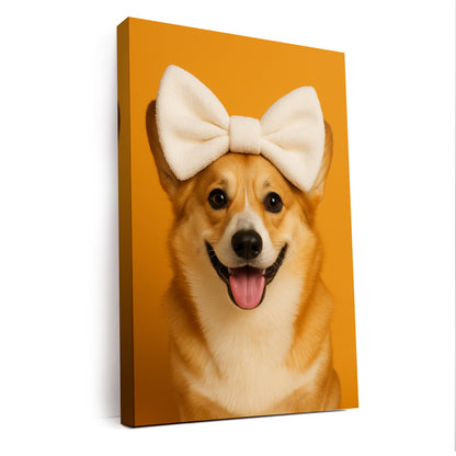 Custom Photo Dog Bathroom Style 37 Canvas Gift For Dog Lovers
