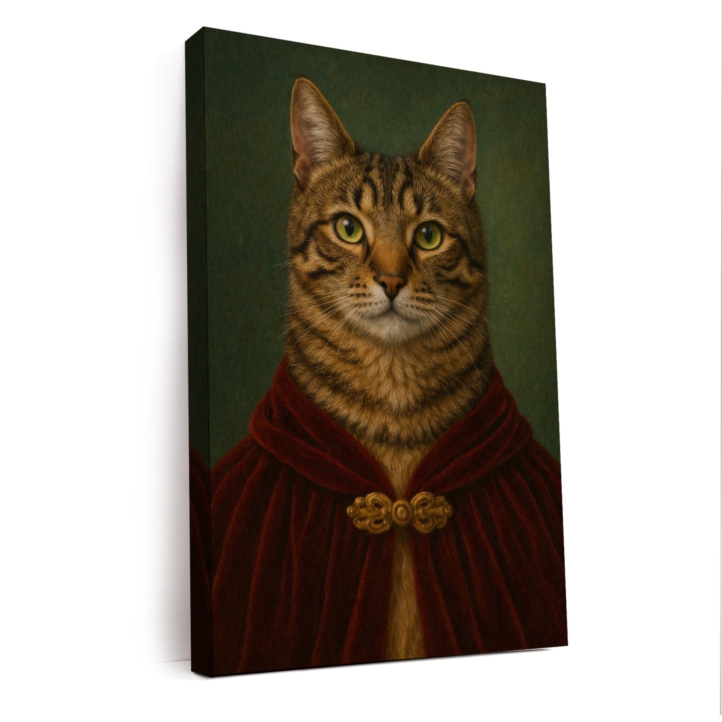 Custom Photo Cat Royal Style 08 Canvas Gift For Cat Lovers