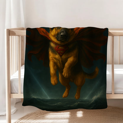 Custom Photo Dog Hero Canvas