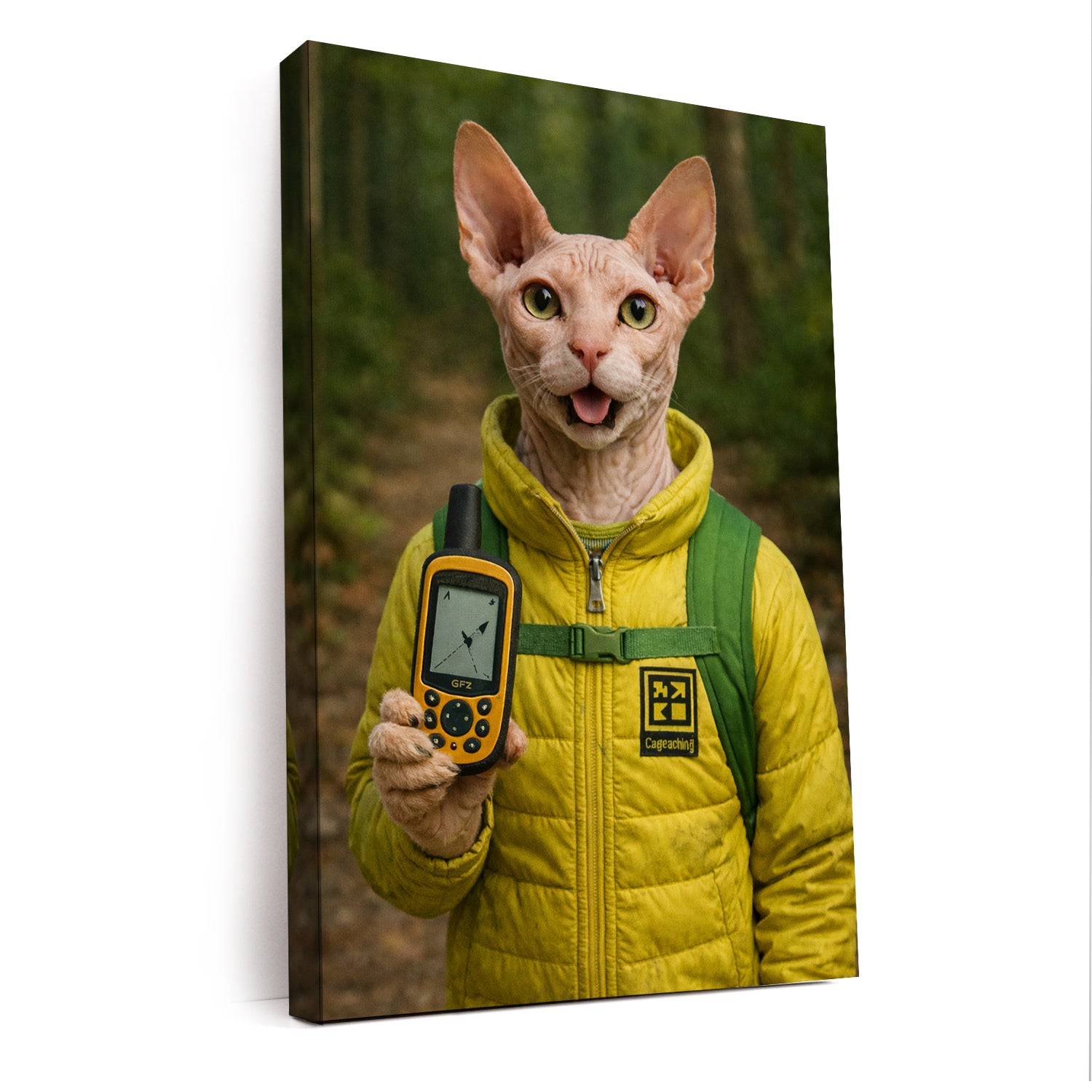 Custom Photo Geocaching Gps Adventure Canvas Canvas Gift For Canvas Lovers