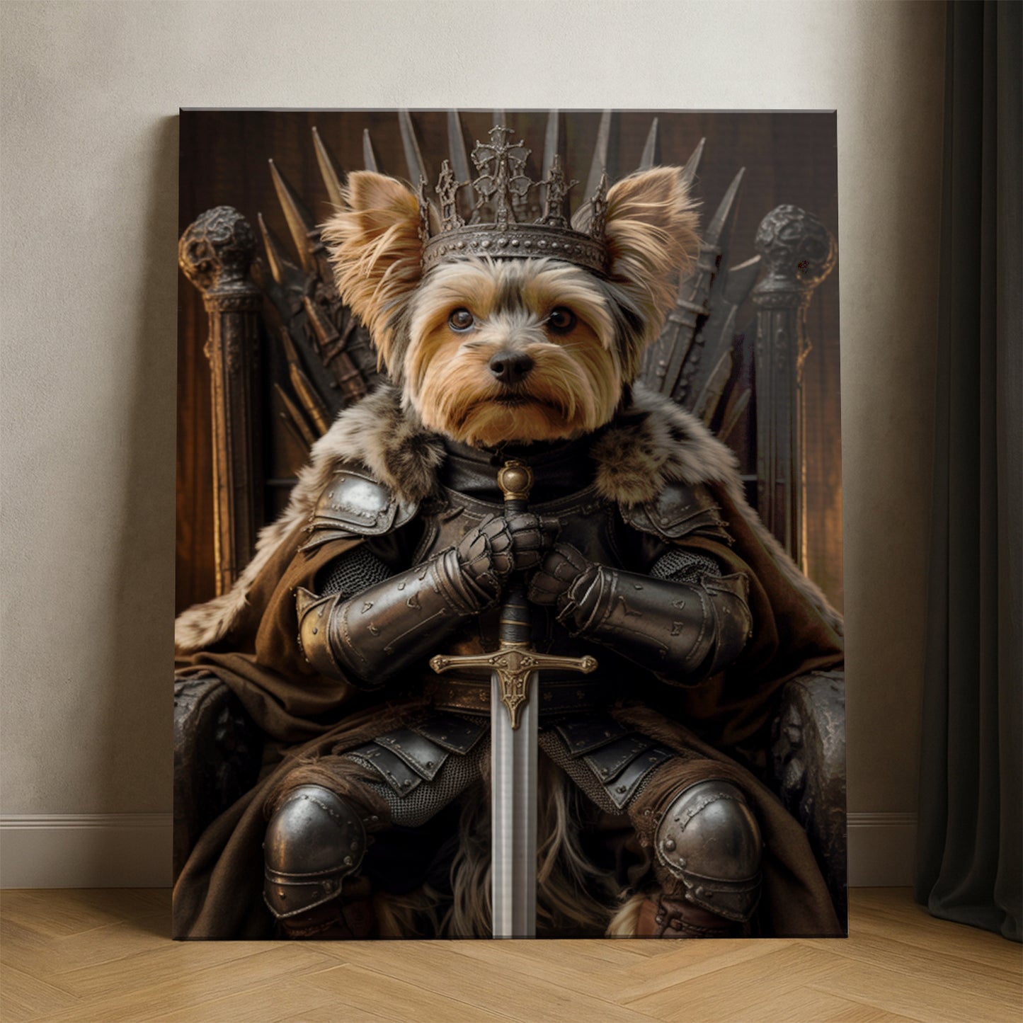 Custom Photo Royal Pet Portrait