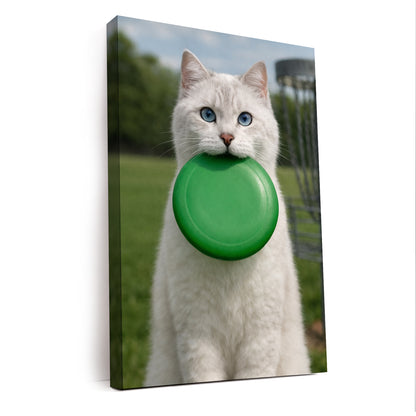 Custom Photo Disc Golf Canvas Canvas Gift For Canvas Lovers