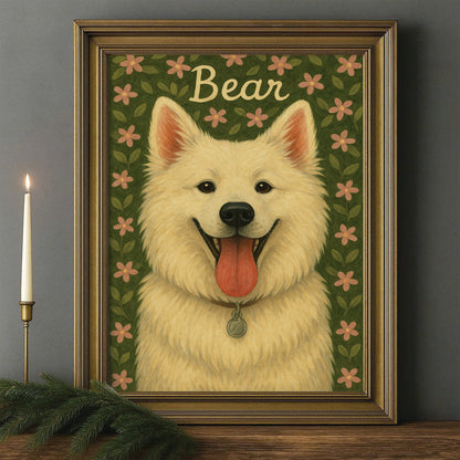 Custom Dog Portraits From Photo From Photo