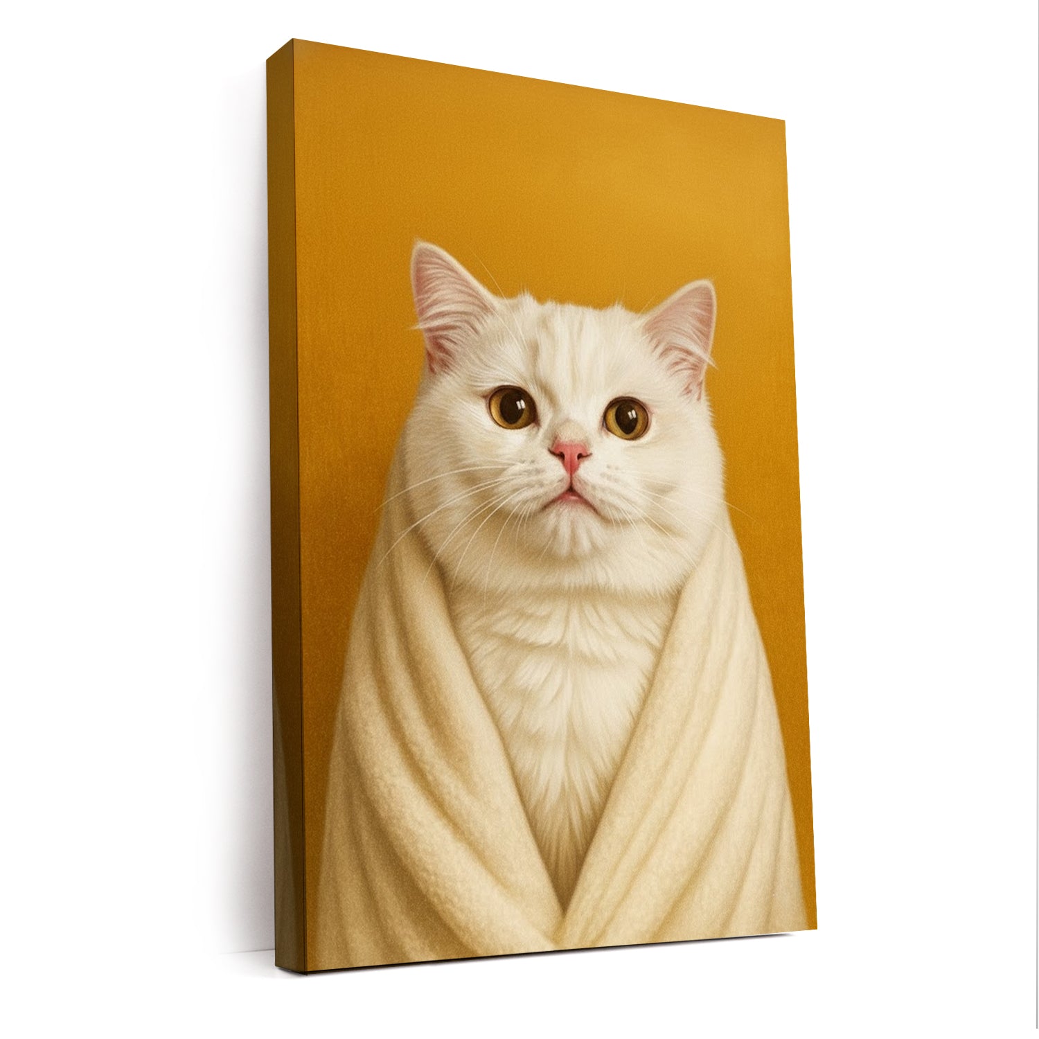 Custom Photo Cat Bathroom Style 30 Canvas Gift For Cat Lovers