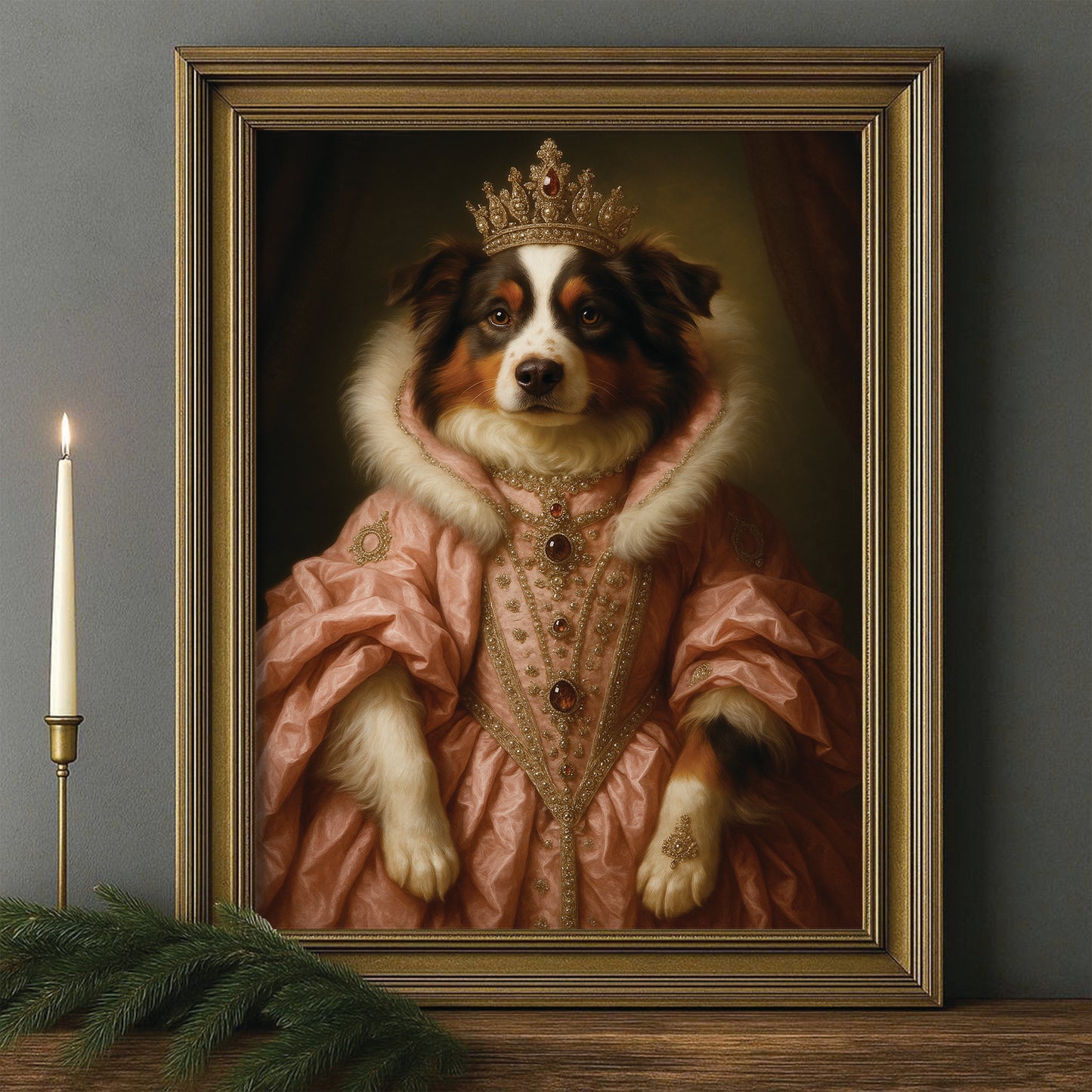 Custom Dog Queen Royal