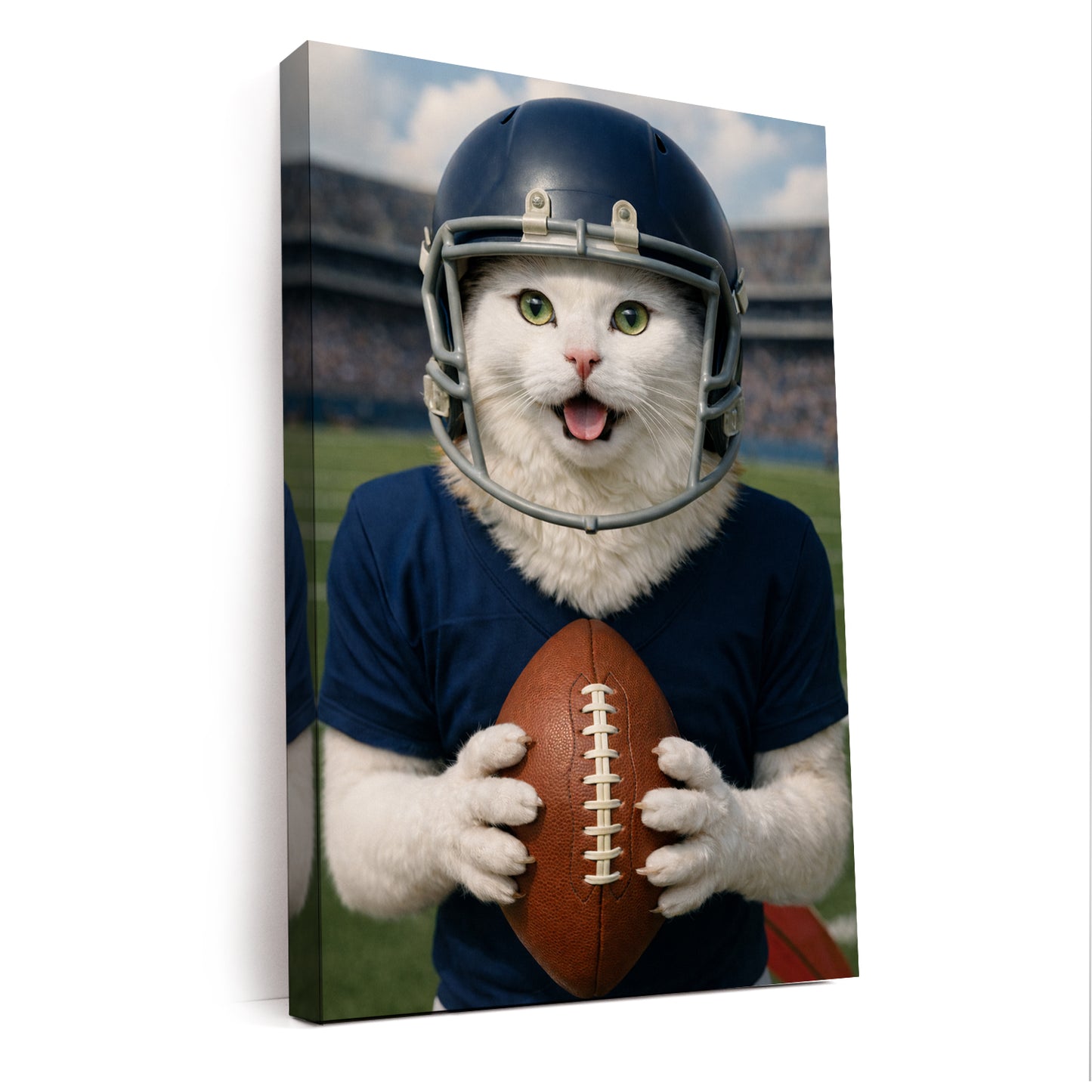 Custom Photo Footaball Canvas Canvas Gift For Canvas Lovers