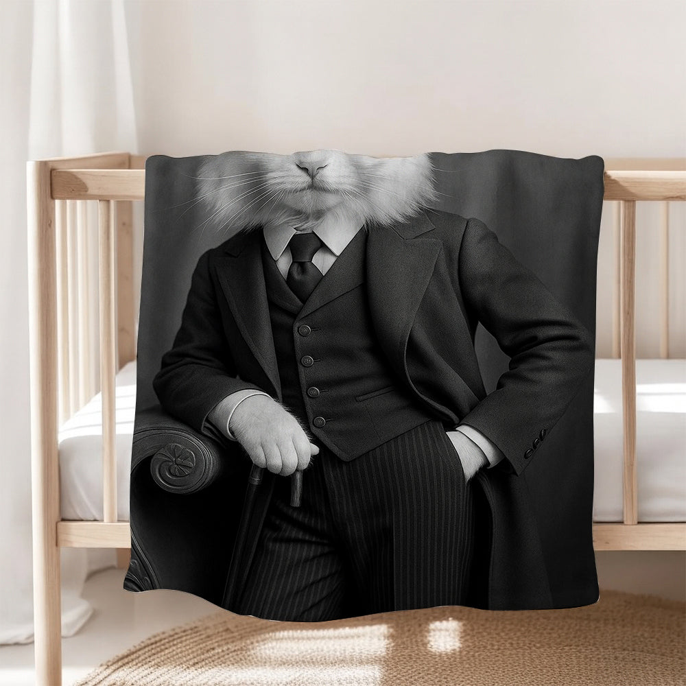 Custom Photo Gentleman Cat Gift For Cat Lovers