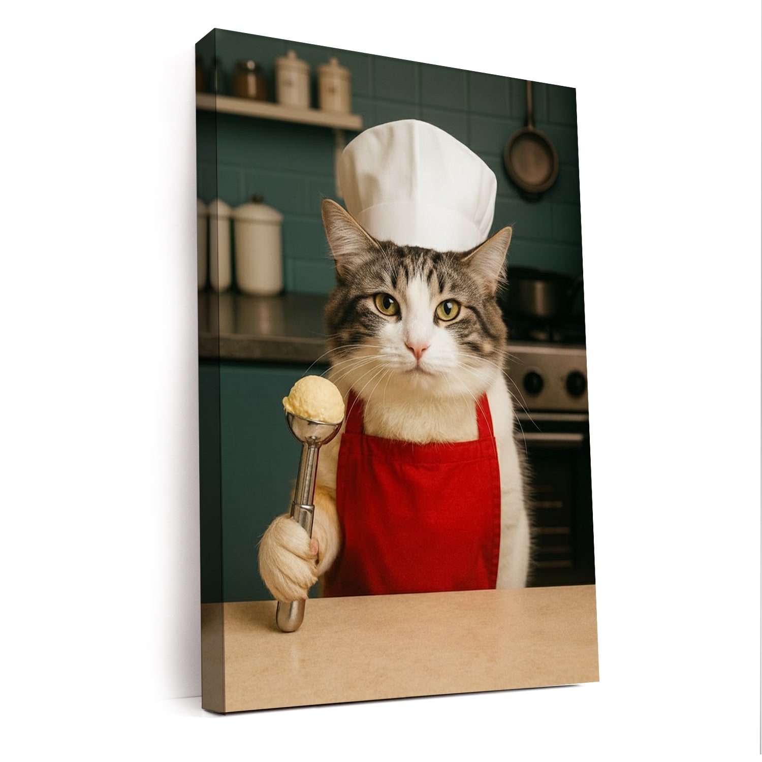 Custom Photo Canvas Chef Canvas Gift For Canvas Lovers