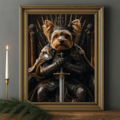 Custom Photo Royal Pet Portrait