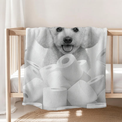 Custom Photo Dog Bathroom Canvas