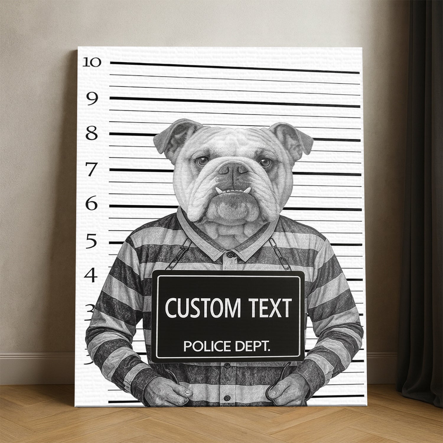 Custom Photo Dog Wanted By Pawlice Canvas _ Gifts For Dog Lovers