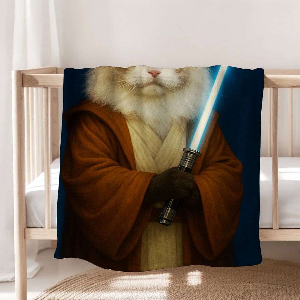 Custom Photo Master Paw Cat Blanket Gift For Cat Lovers