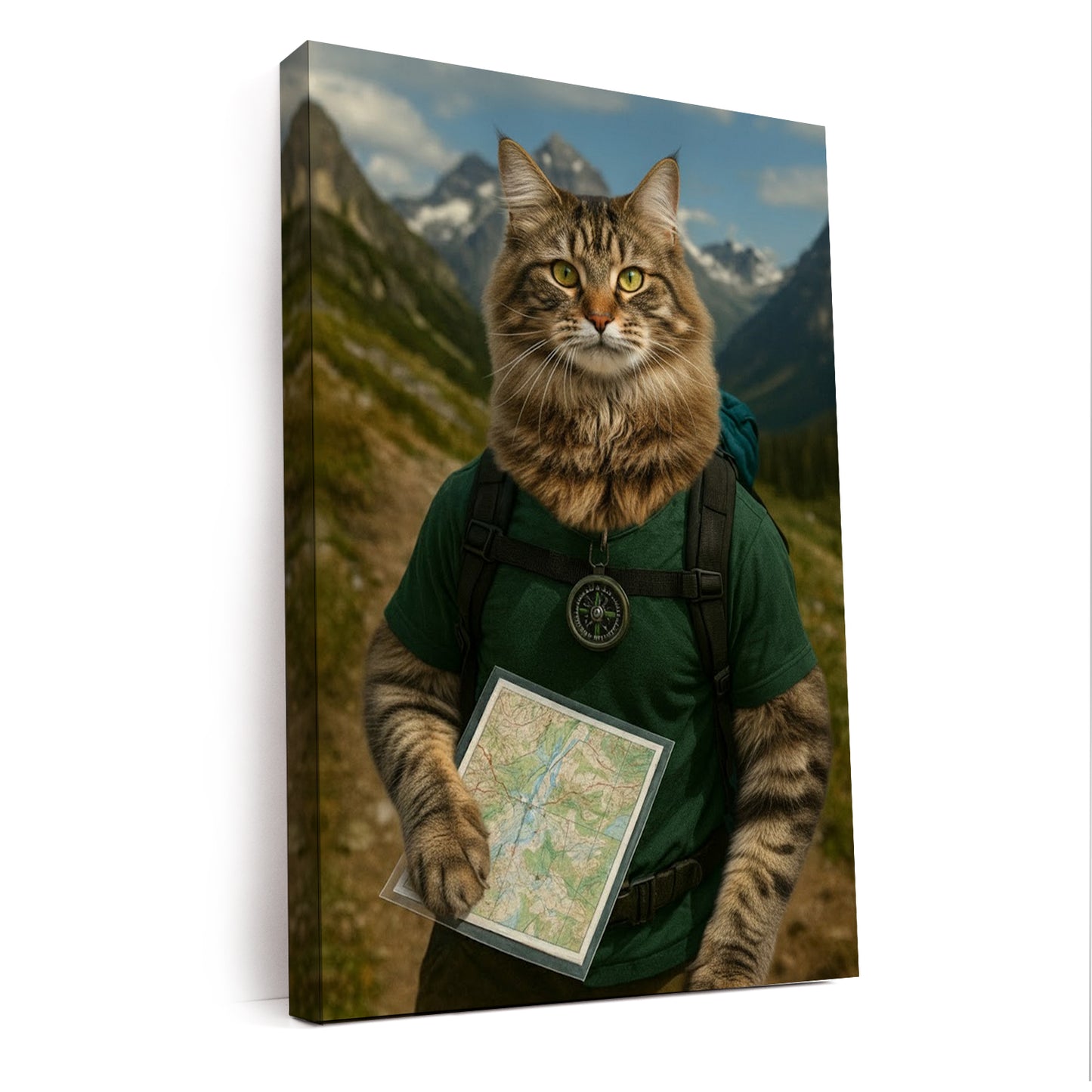 Custom Photo Explorer Hiking Canvas Canvas Gift For Canvas Lovers