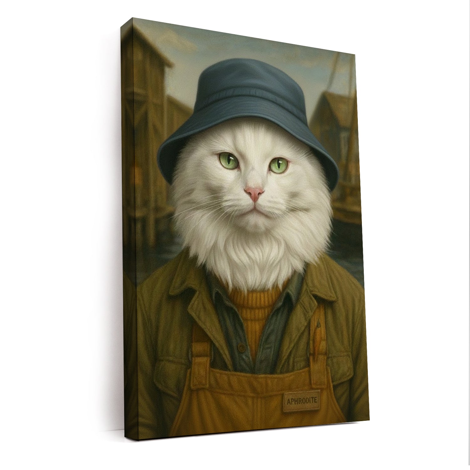 Custom Photo Fisherman Canvas Canvas Gift For Canvas Lovers