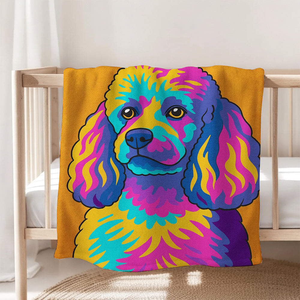 Custom Photo Minimalist Dog BlanketGift For Dog Lovers