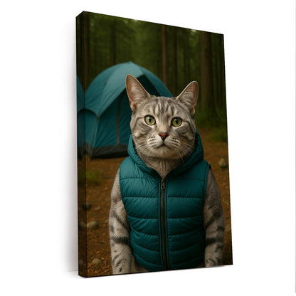 Custom Photo Canvas Camping Canvas Gift For Canvas Lovers