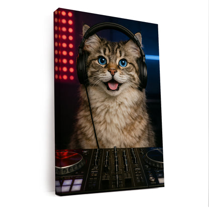 Custom Photo Dj Canvas Canvas Gift For Canvas Lovers