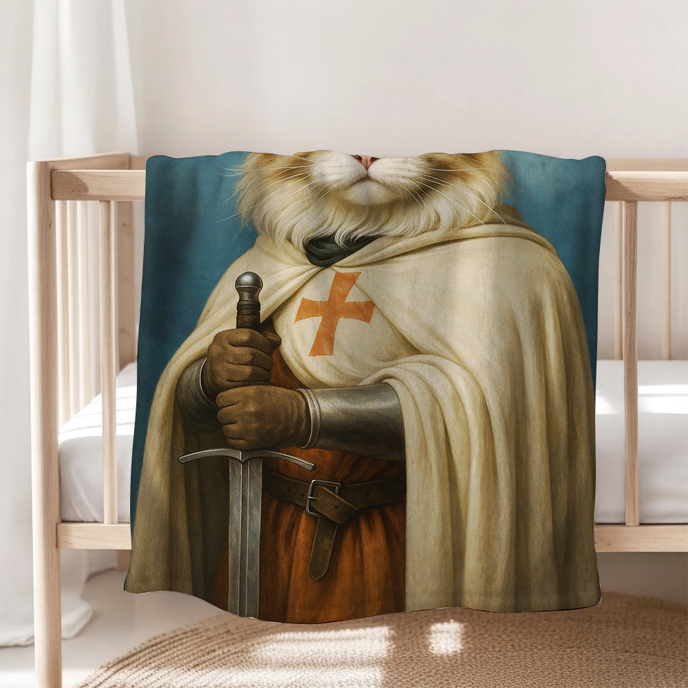 Custom Photo Priest Cat Blanket Gift For Cat Lovers