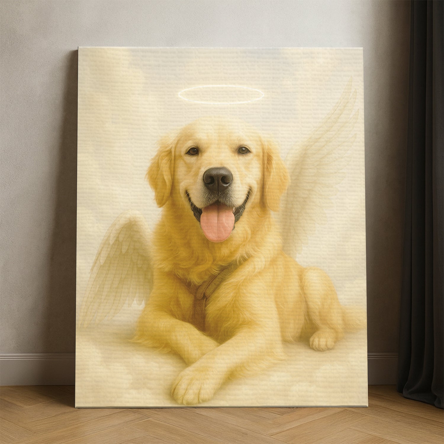 Custom Photo Dog Angel In Heaven _ Gifts For Dog Lovers