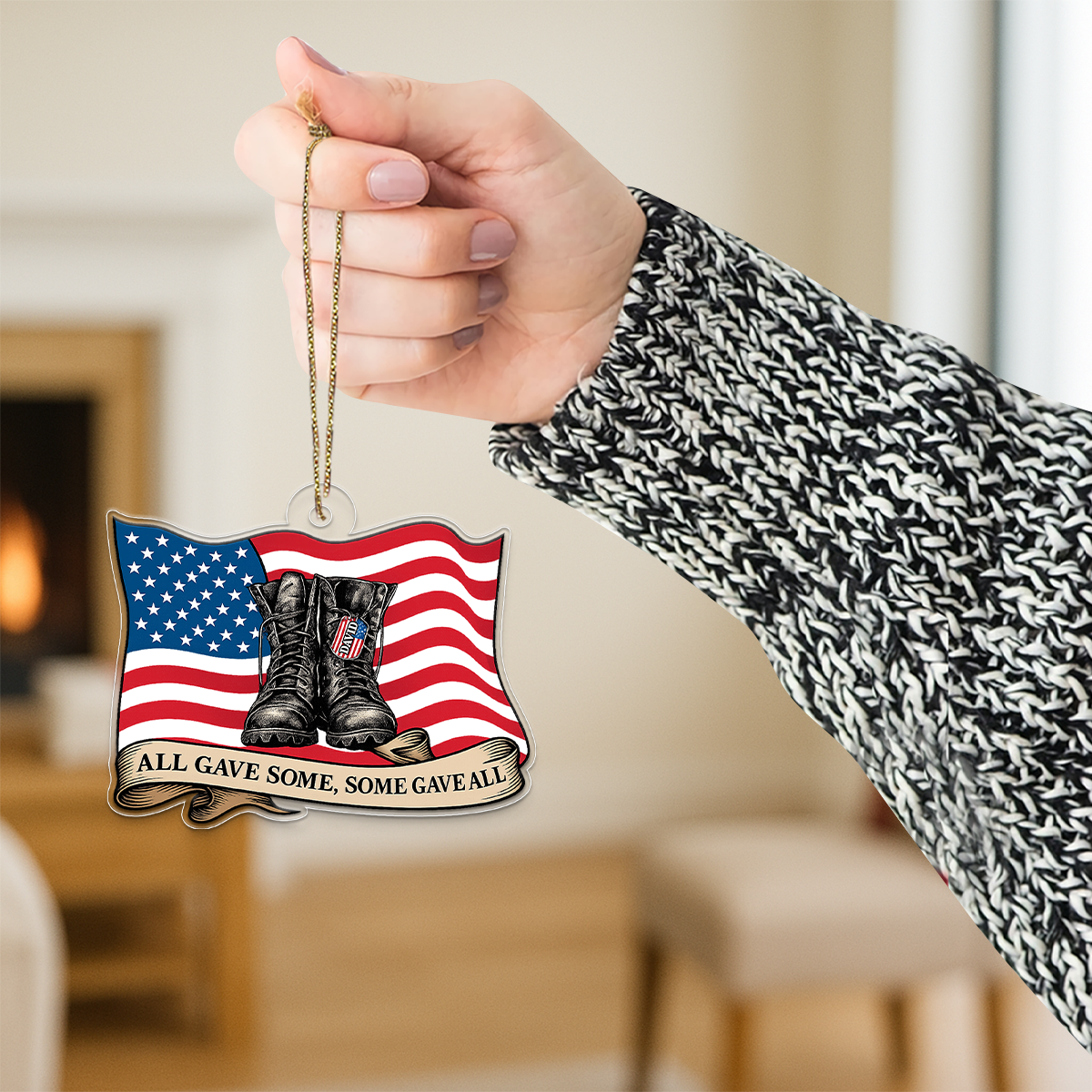 Custom Name Veteran Army All Gave Some