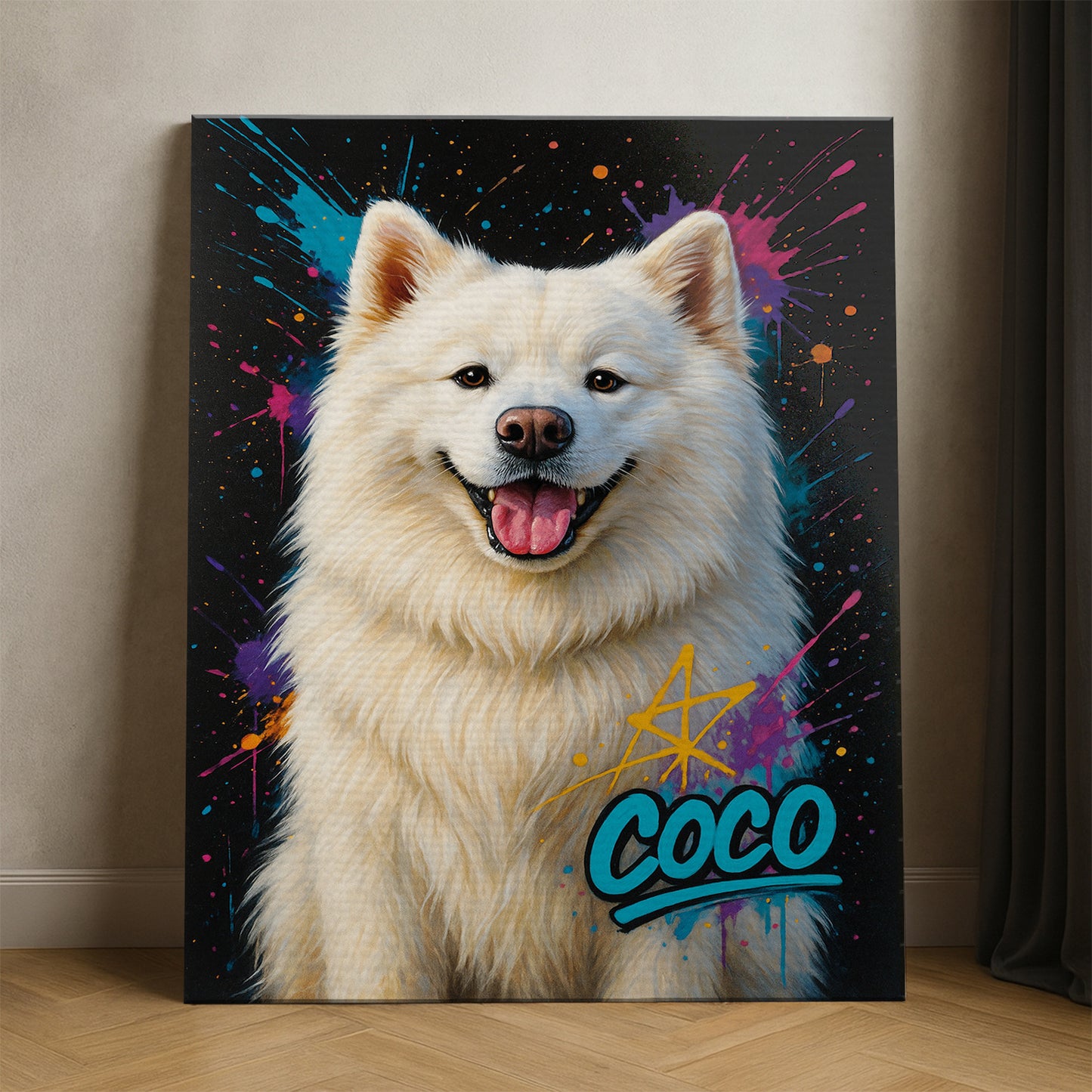 Custom Pet Portrait Contemporary