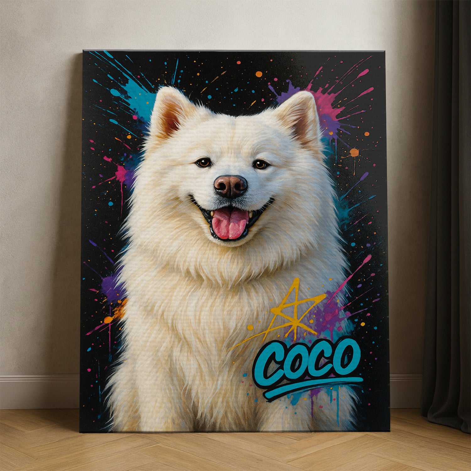 Custom Pet Portrait Contemporary