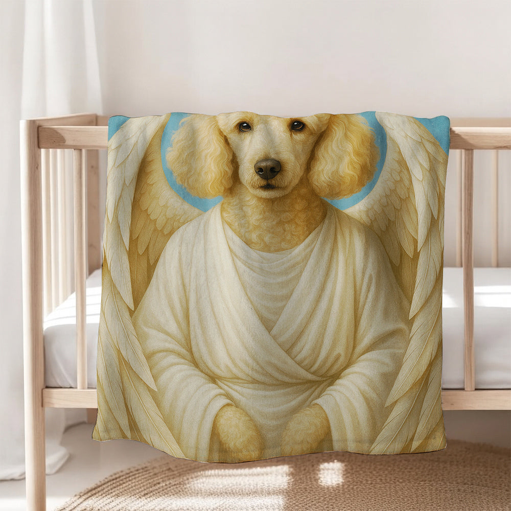 Custom Dog Photo Memorial Blanket For Dog Lover