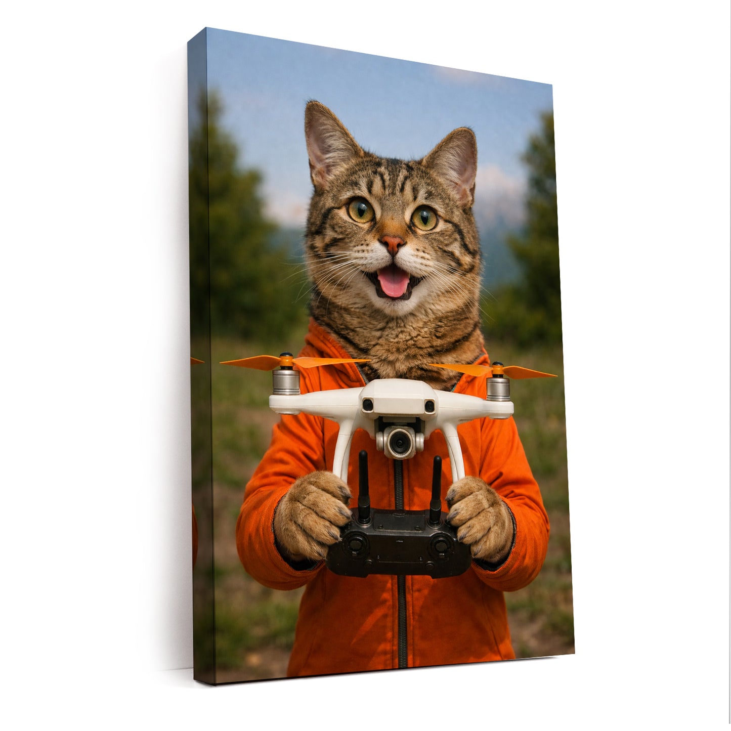 Custom Photo Drone Pilot Canvas Canvas Gift For Canvas Lovers