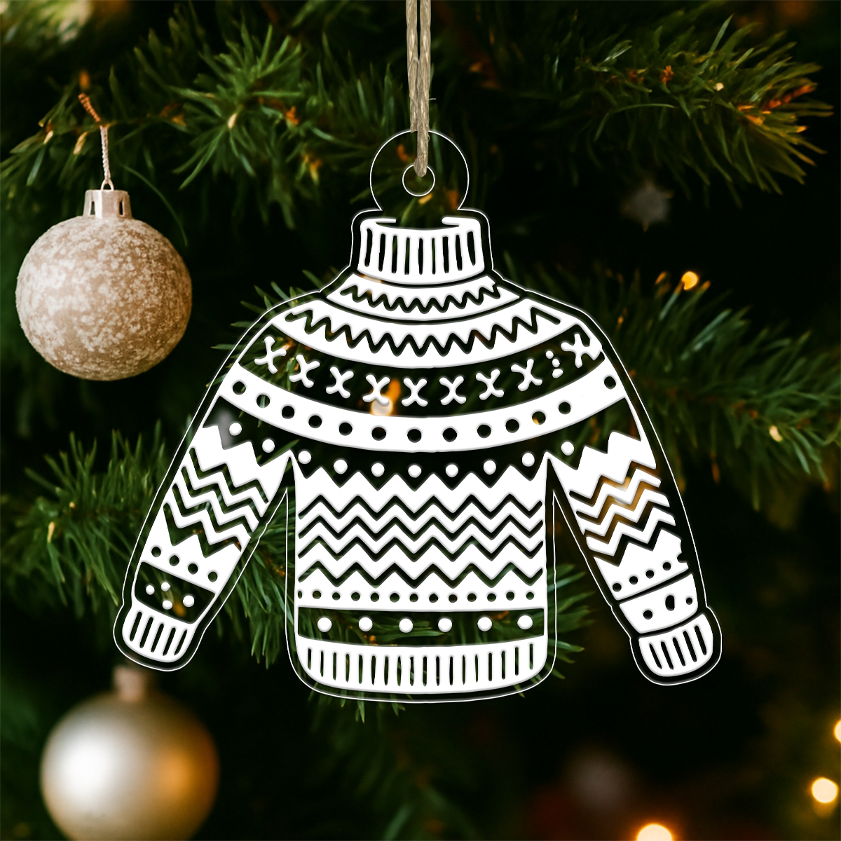 Custom Name Christmas Sweater