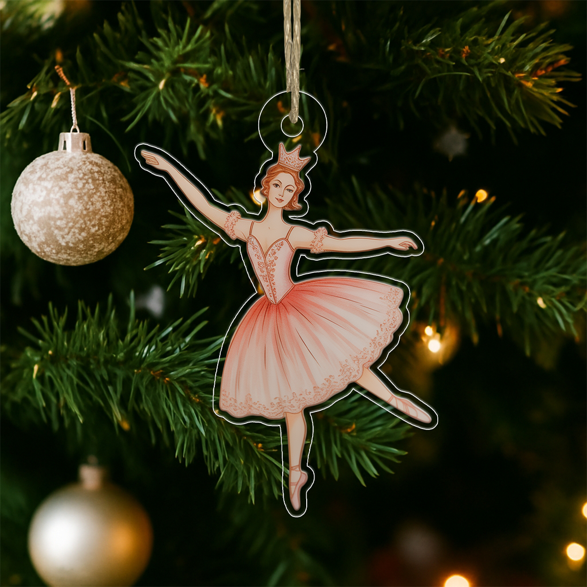 Princess Acrylic Ornament