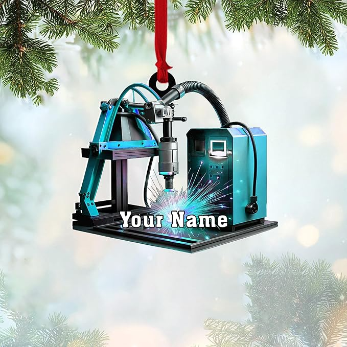 Custom Welder Tool 2 Christmas Ornament