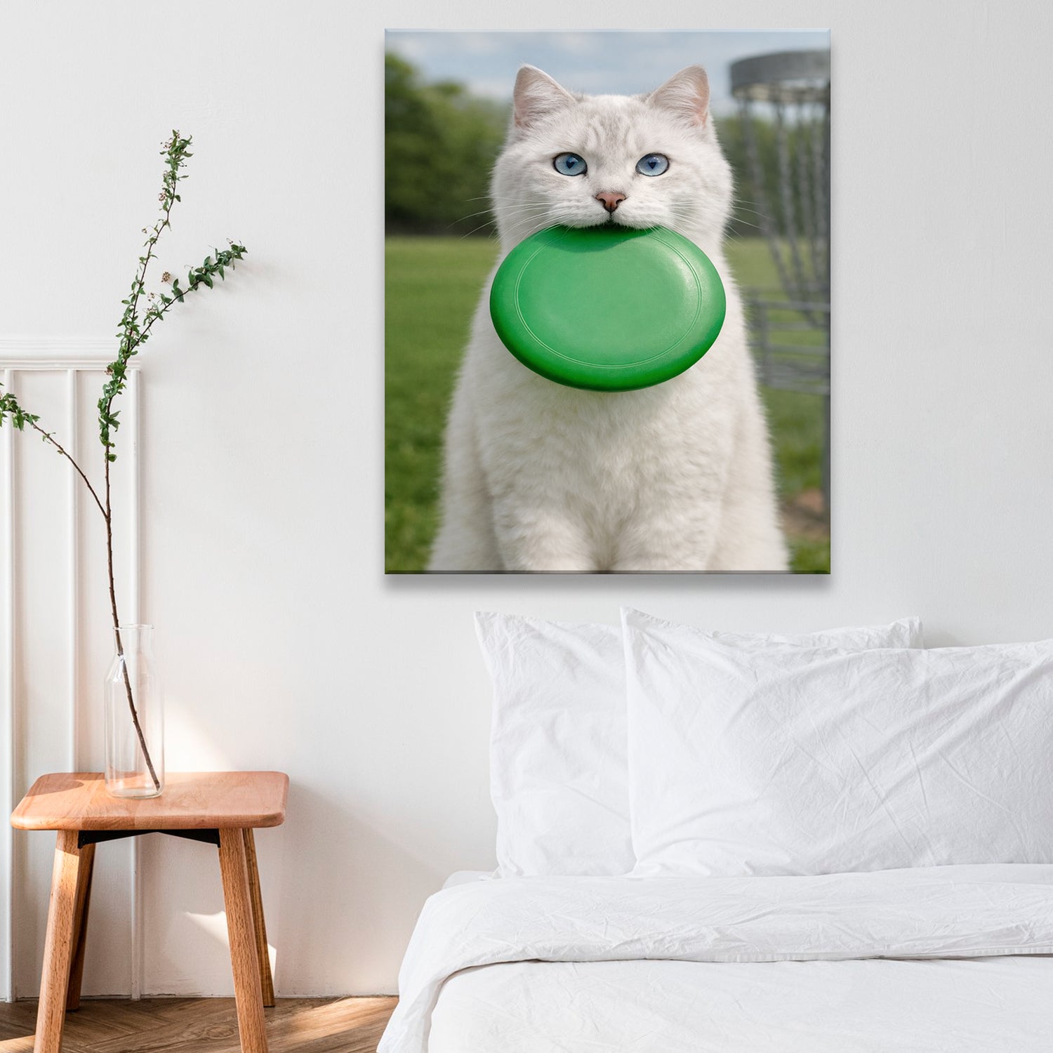 Custom Photo Disc Golf Canvas Canvas Gift For Canvas Lovers