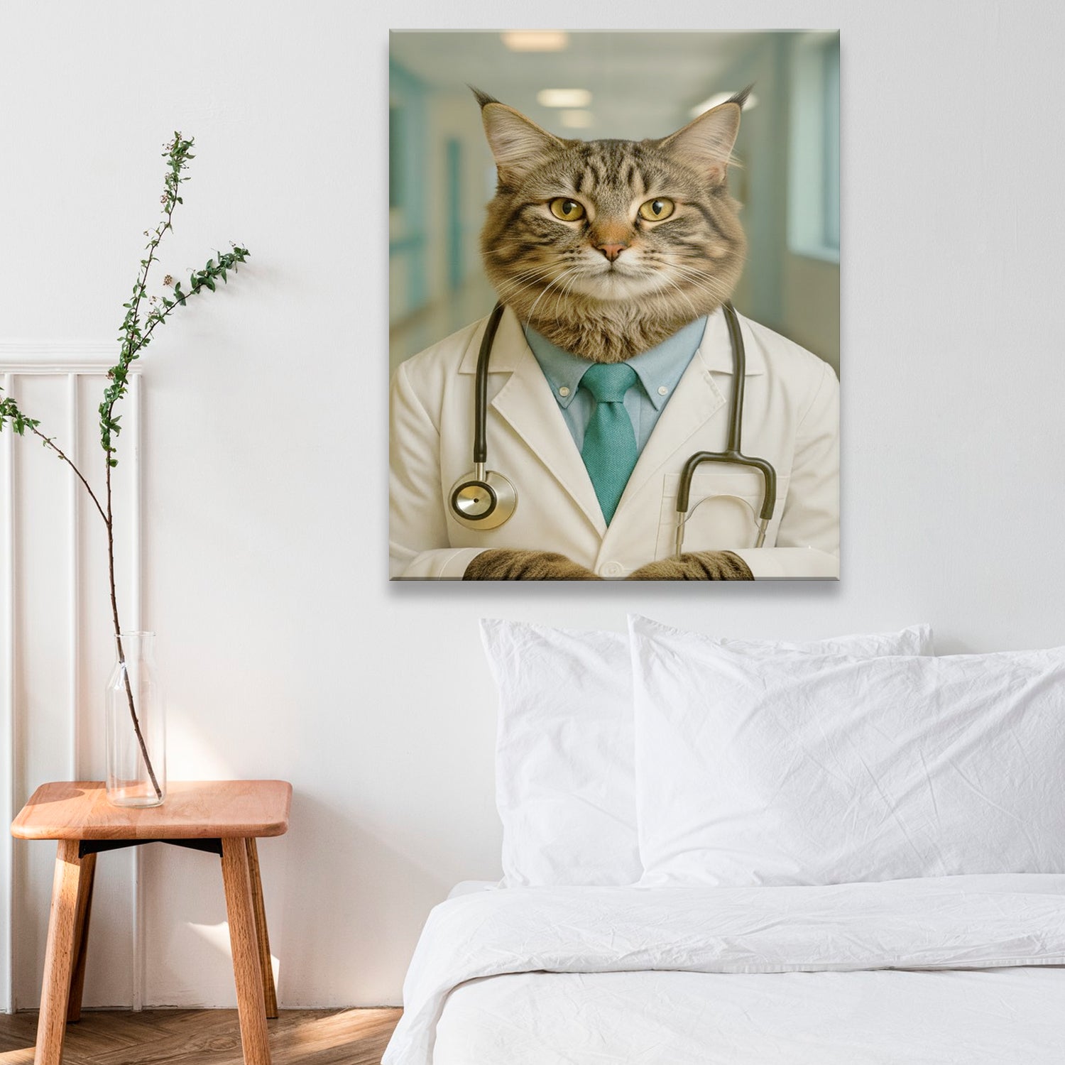 Custom Photo Doctor Canvas Canvas Gift For Canvas Lovers