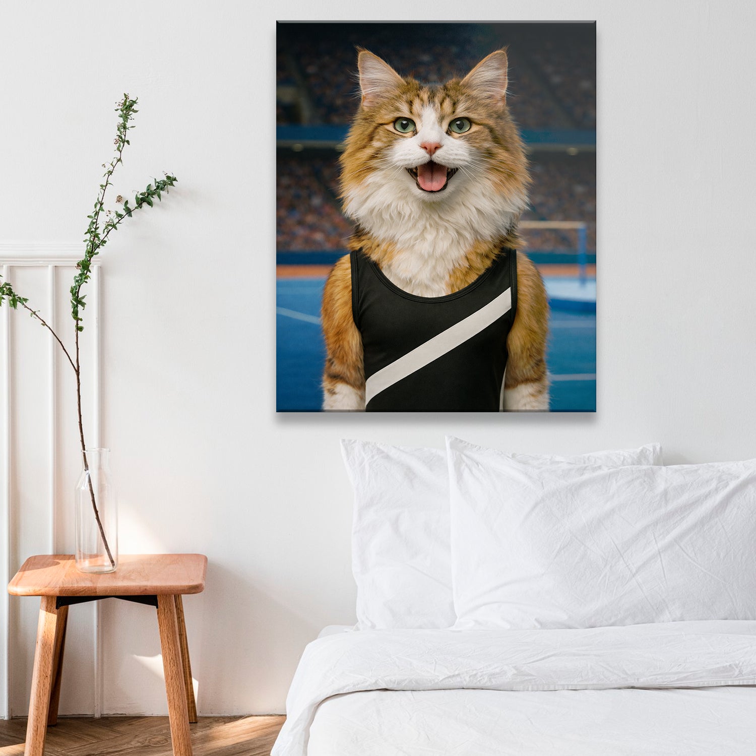 Custom Photo Gymnast Canvas Canvas Gift For Canvas Lovers