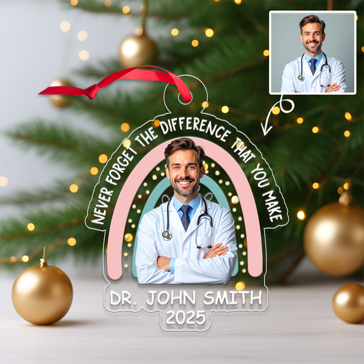 Custom Photo Anh Name Nurse And Doctor