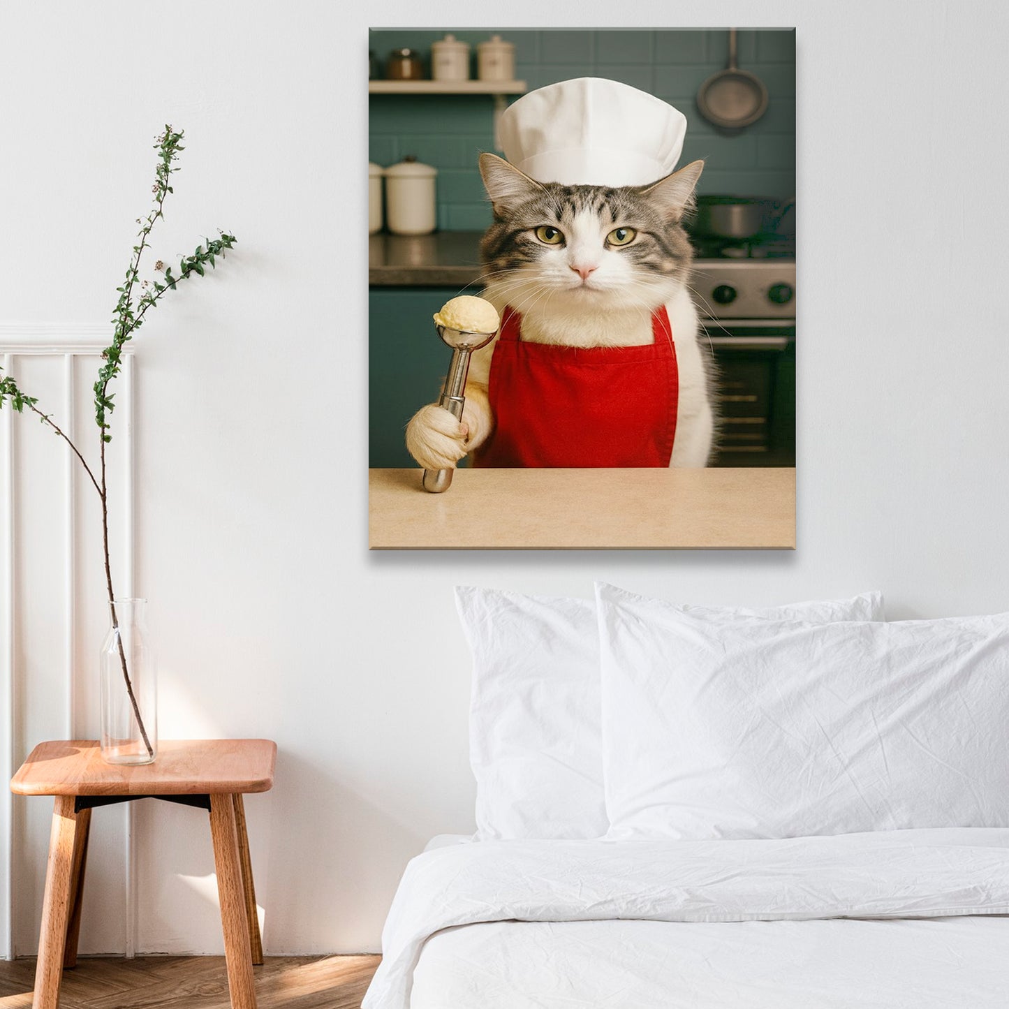 Custom Photo Canvas Chef Canvas Gift For Canvas Lovers