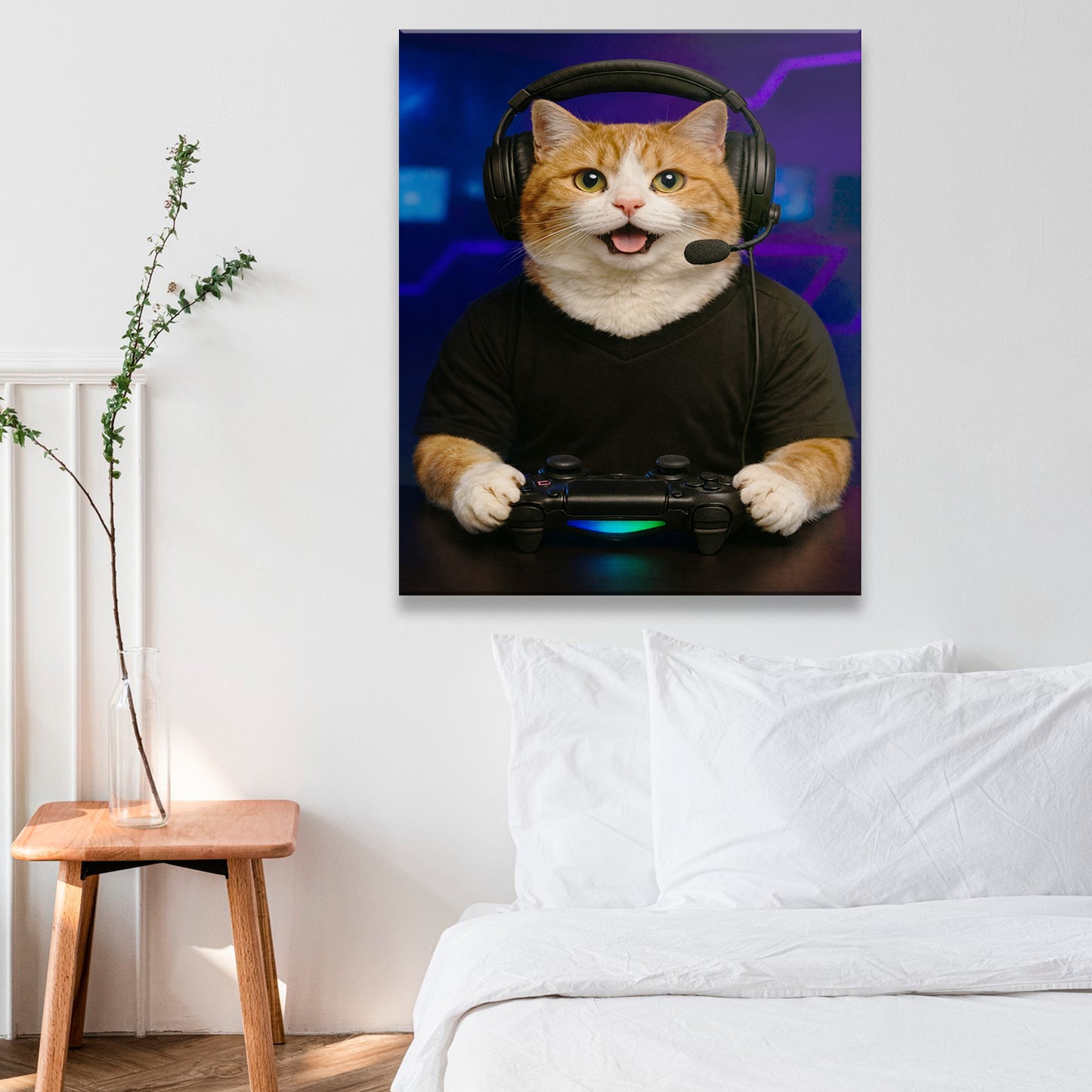 Custom Photo Gamer Canvas Canvas Gift For Canvas Lovers