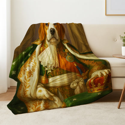 Custom Photo Napoleon Dog BlanketGift For Dog Lovers